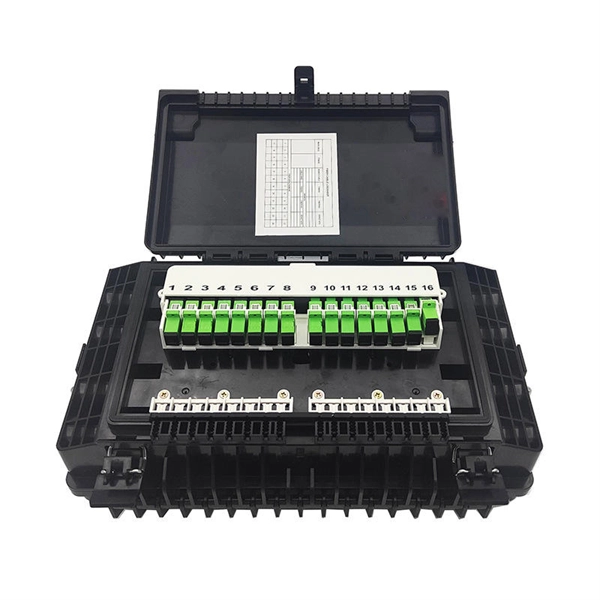 Does the optical splitter affect the network